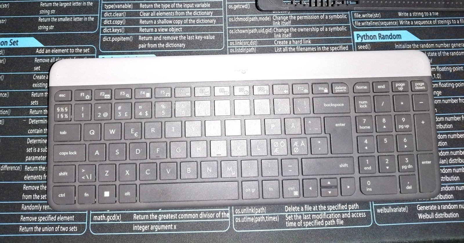 Keyboard logitech